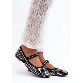 Step in style Balerínky Model Tinara T613P Black - Stylový krok černý 1