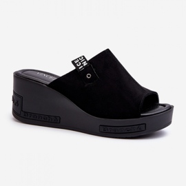 Step in style Sandálové žabky Model Vleni 58291 Black - Krok ve velkém stylu černý 2