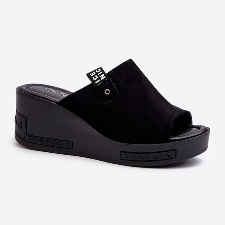 Step in style Sandálové žabky Model Vleni 58291 Black - Krok ve velkém stylu černý 2