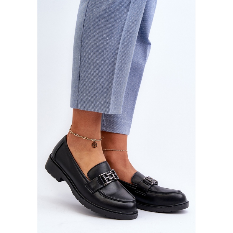 Step in style Mokasíny Model S.Barski HY372 Black - Krok ve stylu černá 1