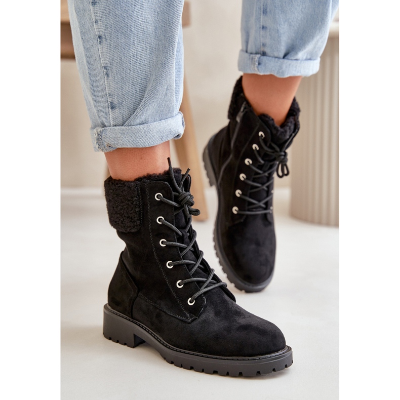 Step in style Workers Model Mivael QT86 Black - Krok ve velkém stylu černý 1