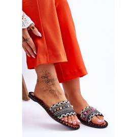 Step in style Sandálové žabky Model Bellisa CK270P Black - Krok ve stylu černý 1