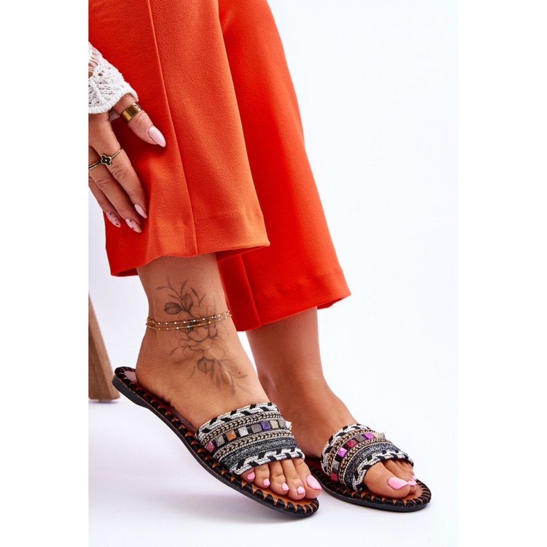 Step in style Sandálové žabky Model Bellisa CK270P Black - Krok ve stylu černý 1