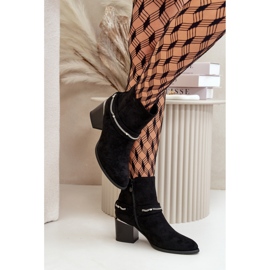 Step in style Boty Model Hanalen NS356 Black - Krok ve stylu černá 1