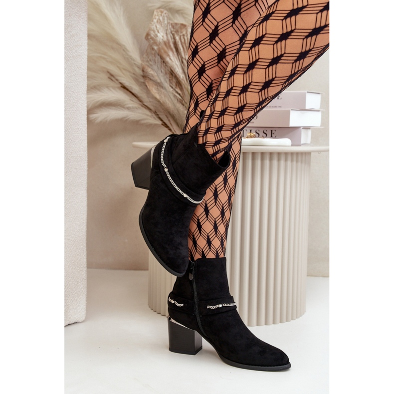 Step in style Boty Model Hanalen NS356 Black - Krok ve stylu černá 1