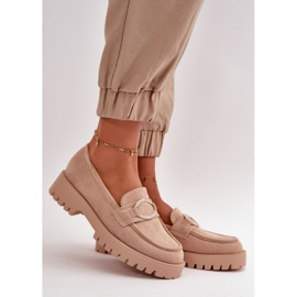 Step in style Mokasíny Model Avellina 2305 Beige - Krok ve velkém stylu béžový 1