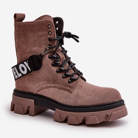 Step in style Workers Model Danity NC1270 světle hnědá – krok ve velkém stylu hnědý 2
