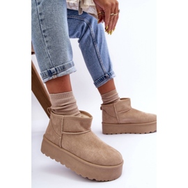 Sněhule Model Corcoran 2818 Beige - Step in style béžový 2