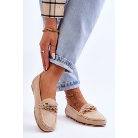 Step in style Mokasíny Model Sorento JU053 Béžová - Krok ve velkém stylu béžový 2