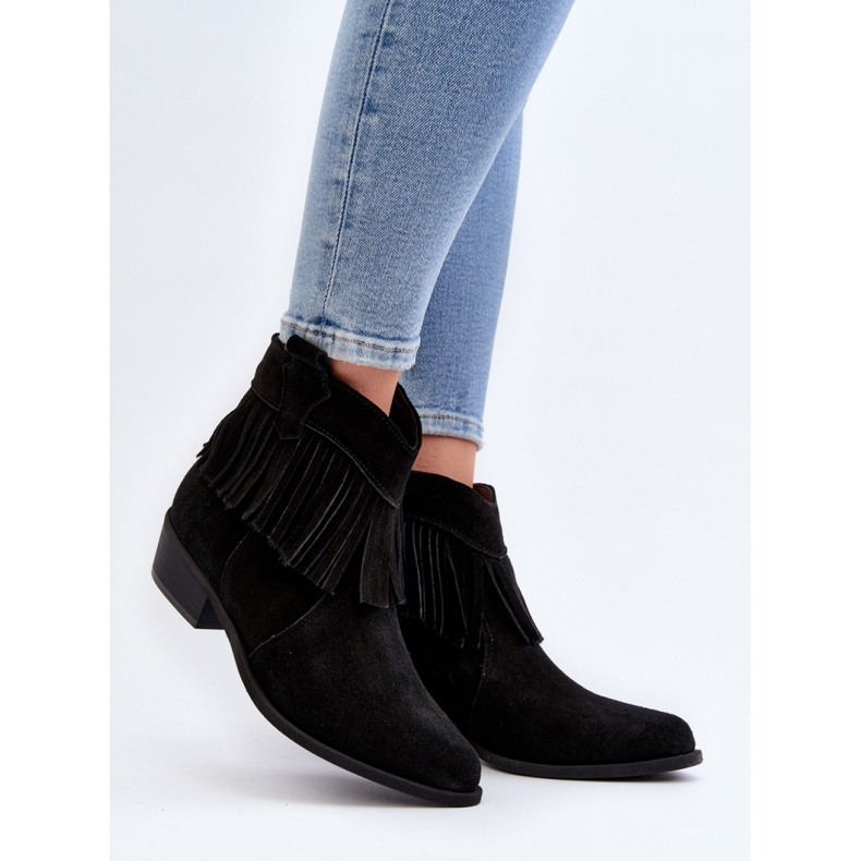 Step in style Boty Model Zazoo 3430 Black - Krok ve velkém stylu černý 1