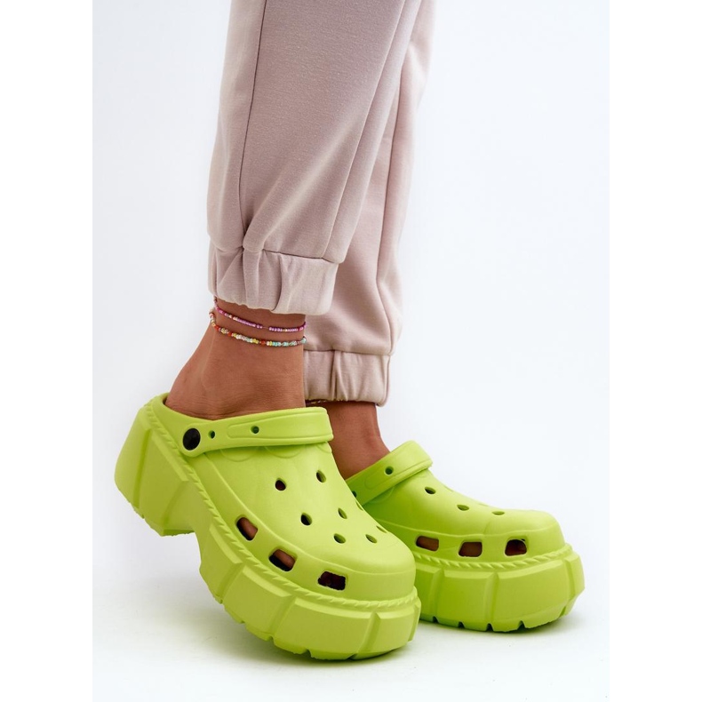 Step in style Sandálové žabky Model Witima D205 Green - Krok ve velkém stylu zelený 1