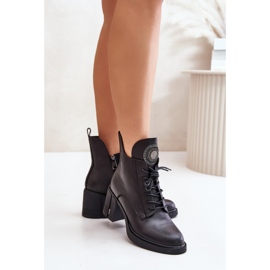 Step in style Boty Model Vinceza 66676 Black - Krok ve velkém stylu černý 1