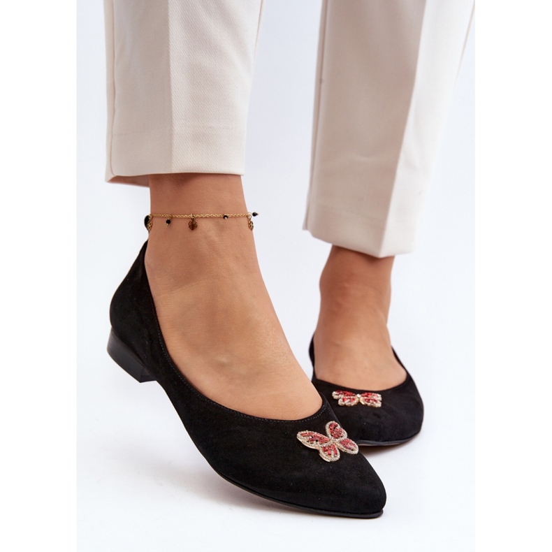 Step in style Balerínky Model Zazoo 2887/002 Černá - Krok ve stylu černý 2