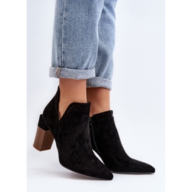 Step in style Boty Model Vailen A8805 Black - Krok ve velkém stylu černá 1