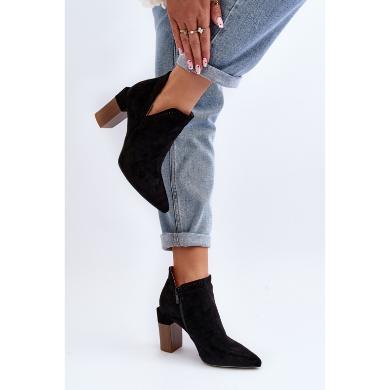 Step in style Boty Model Vailen A8805 Black - Krok ve velkém stylu černý 2