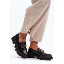 Step in style Boty Model Peuria 2644-1 Black Leather - Krok ve stylu černá 1