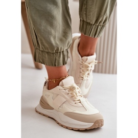 Step in style Sportovní obuv Model Nevelaine 7583 Béžová/Leopard - Krok ve stylu béžový 1