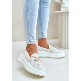 Step in style Mokasíny Model Vinceza 89105 Světle béžová - Krok ve stylu béžový 1