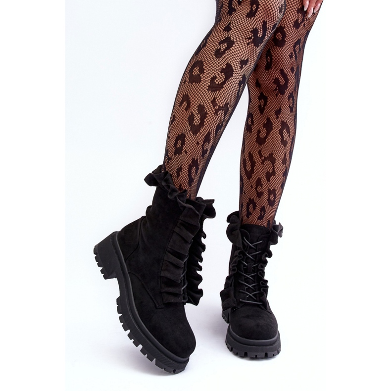 Step in style Workers Model Nacelle NS336P Black - Stylový krok černá 1