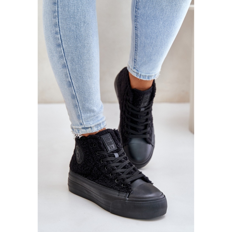 Step in style Tenisky Model Big Star OO274A443 Black - Krok ve velkém stylu černý 1