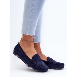 Step in style Mokasíny Model Big Star NN274931 Memory Foam System Navy - Krok ve velkém stylu 1