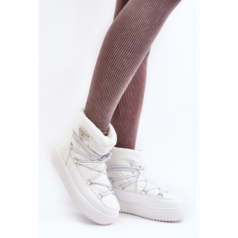 Sněhule Model Fleure NB606 White - Step in style bílý 1