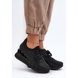 Step in style Sportovní boty Model Da MR38-377 Black - Krok ve stylu černý 1
