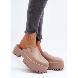 Step in style Sandálové žabky Model Big Star NN274016 Béžová - Krok ve stylu béžový 1