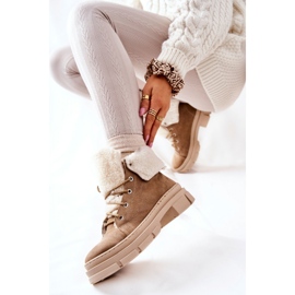 Step in style Trappers Model Karley Z653 Beige - Krok ve velkém stylu béžový 3