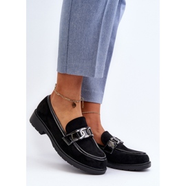 Step in style Mokasíny Model S.Barski HY3350A Black - Krok ve stylu černý 1