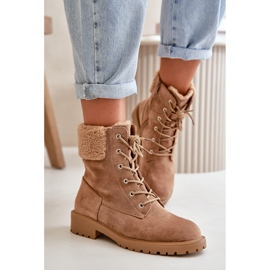 Step in style Workers Model Mivael QT86 Brown - Krok ve velkém stylu hnědý 1