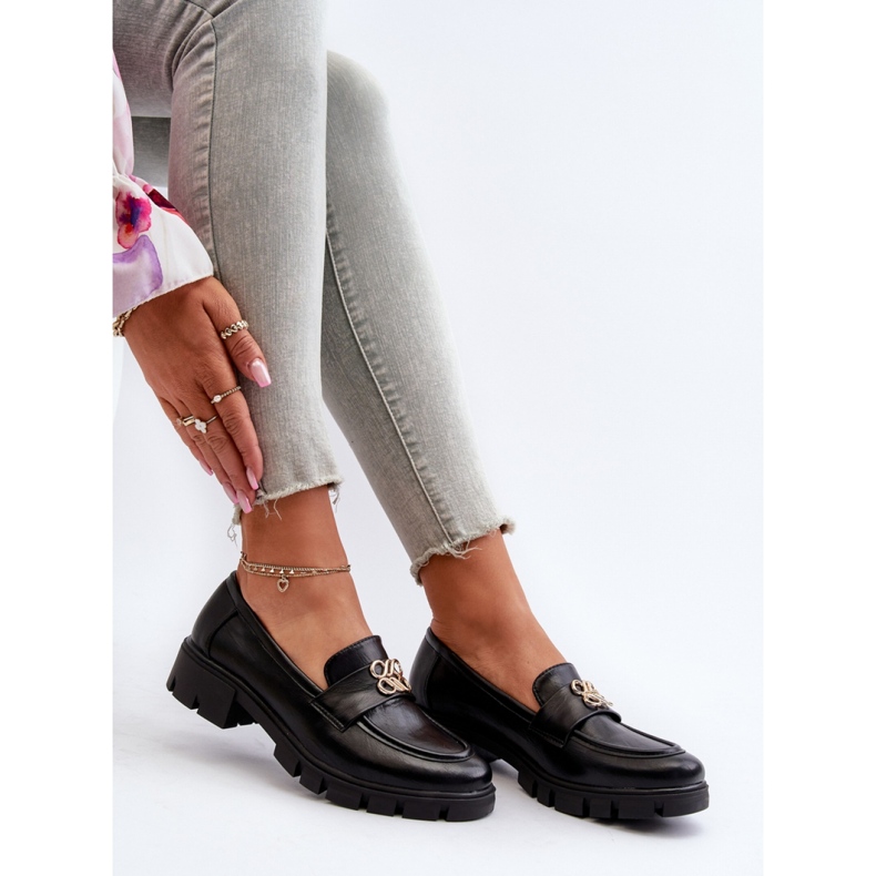 Step in style Mokasíny Model Tosisa RMR23119-2 Black - Krok ve stylu černá 1