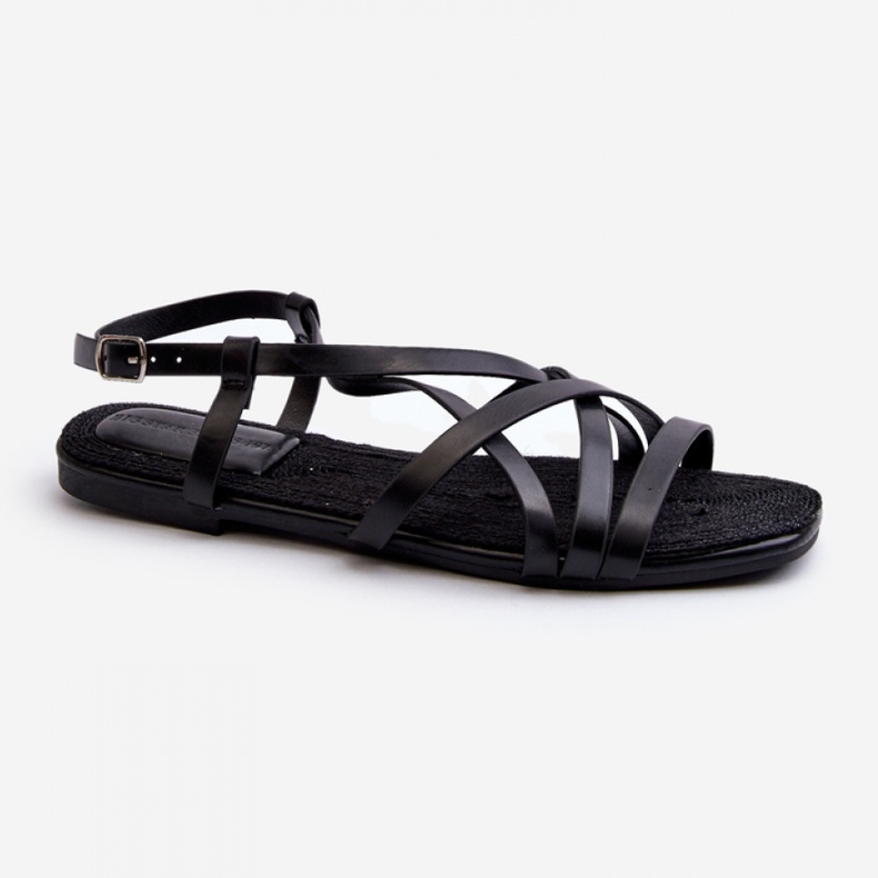 Step in style Sandály Model Big Star NN274011 Black - Krok ve velkém stylu černý 2