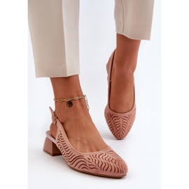 Step in style Lodičky Model Gemifa RMR2263-4 růžové - Krok ve stylu růžový 2