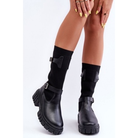 Step in style Boty Model Abroze 55-80 Black - Krok ve velkém stylu černá 2