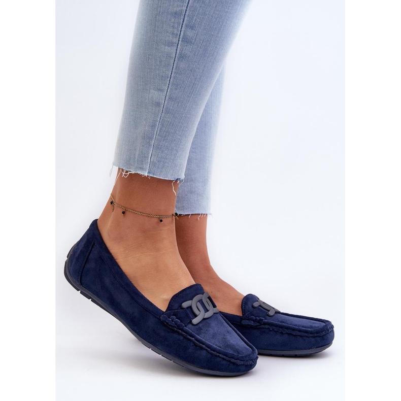 Step in style Mokasíny Model Rabell DF711 Navy - Krok ve velkém stylu 1