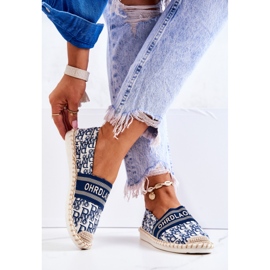 Step in style Espadrilky Model Warm Time NB358P Modré – krok ve velkém stylu modrý 1