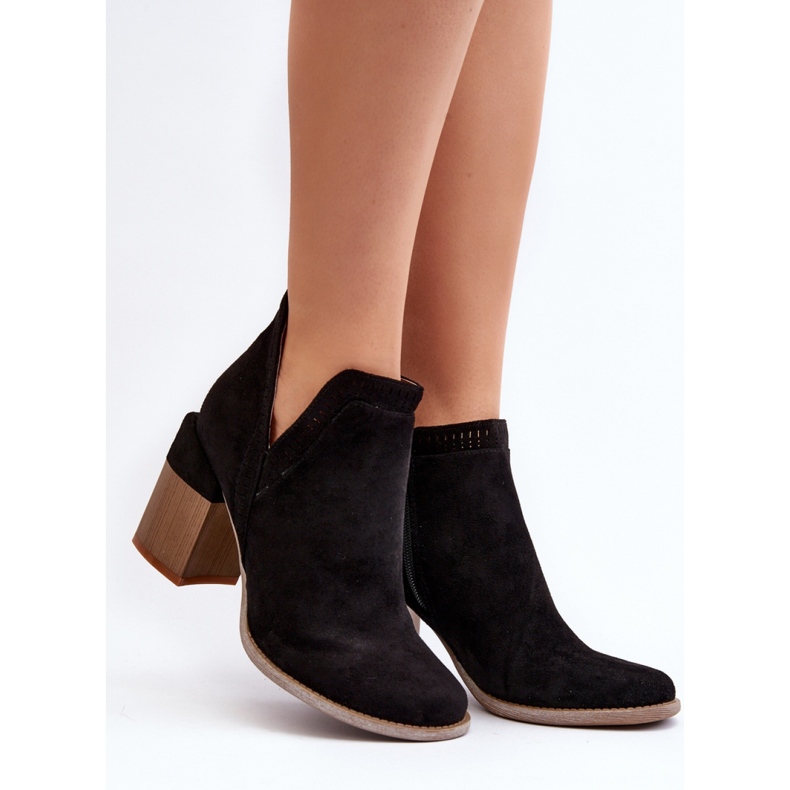 Step in style Boty Model Jolnima A5729 Black - Krok ve velkém stylu černý 1