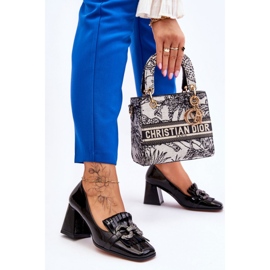 Step in style Lodičky Model Mercy MR-7316 Black - Krok ve velkém stylu černá 2