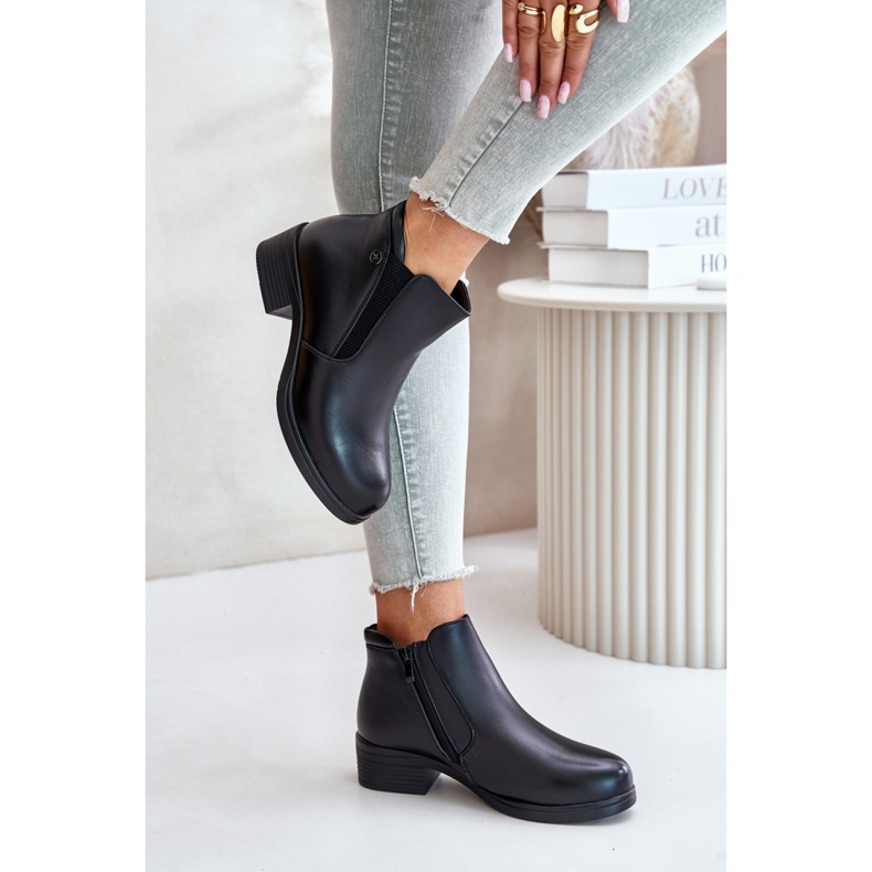 Step in style Boty Model Vinceza 85150 Black - Krok ve velkém stylu černý 1