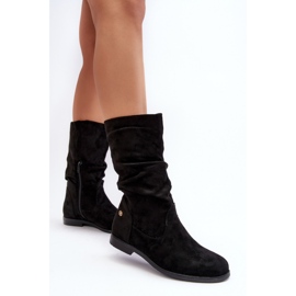 Step in style Boty Model Kotine 23BT35-6448 Black - Krok ve velkém stylu černý 2