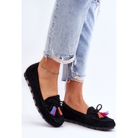 Step in style Mokasíny Model Dorine GS37 Black - Krok ve velkém stylu černý 1