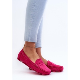 Step in style Mokasíny Model Big Star NN274934 Memory Foam System Fuchsia - Stylový krok růžový 1