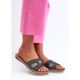 Step in style Sandálové žabky Model Inblu BA000050 Black - Krok ve stylu černý 1