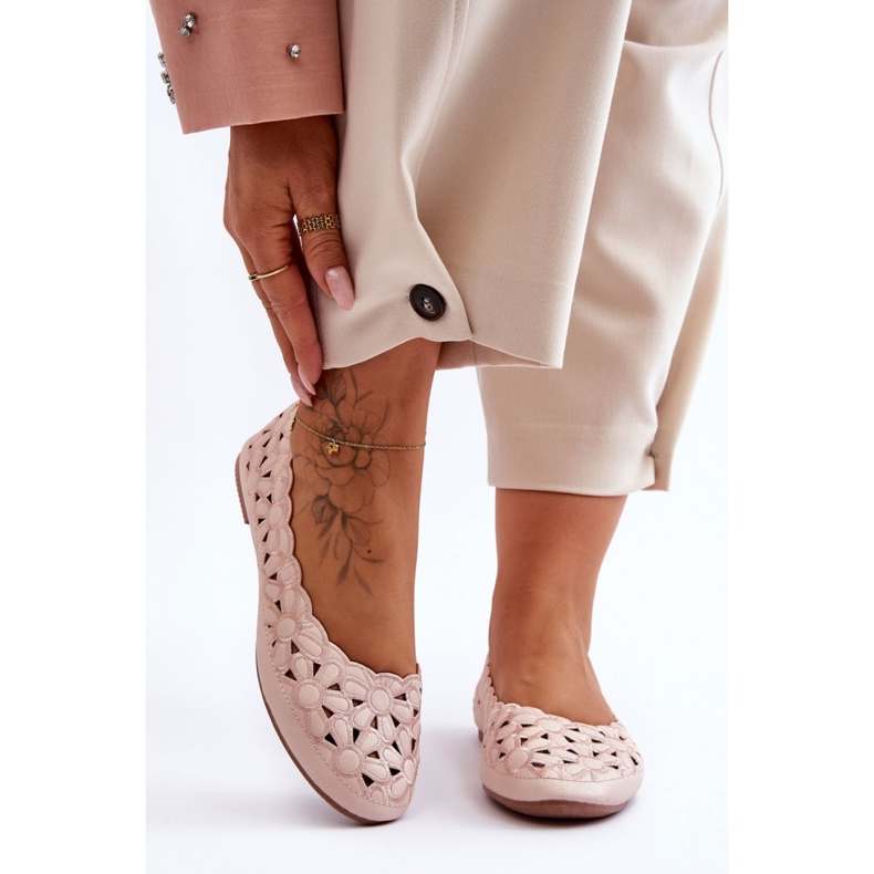 Step in style Balerínky Model Visionary 22BL26-4870 Růžové - Krok ve stylu růžový 1