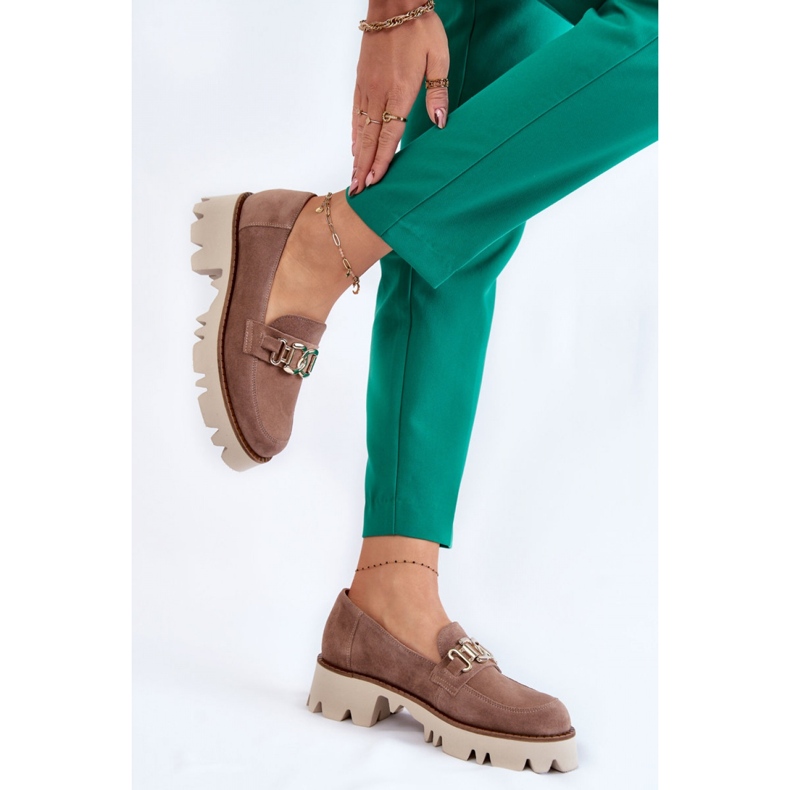 Step in style Boty Model Laura Messi 2489 Brown - Krok ve stylu béžový 1