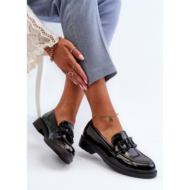 Step in style Mokasíny Model S.Barski HY371A Black - Krok ve stylu černý 1