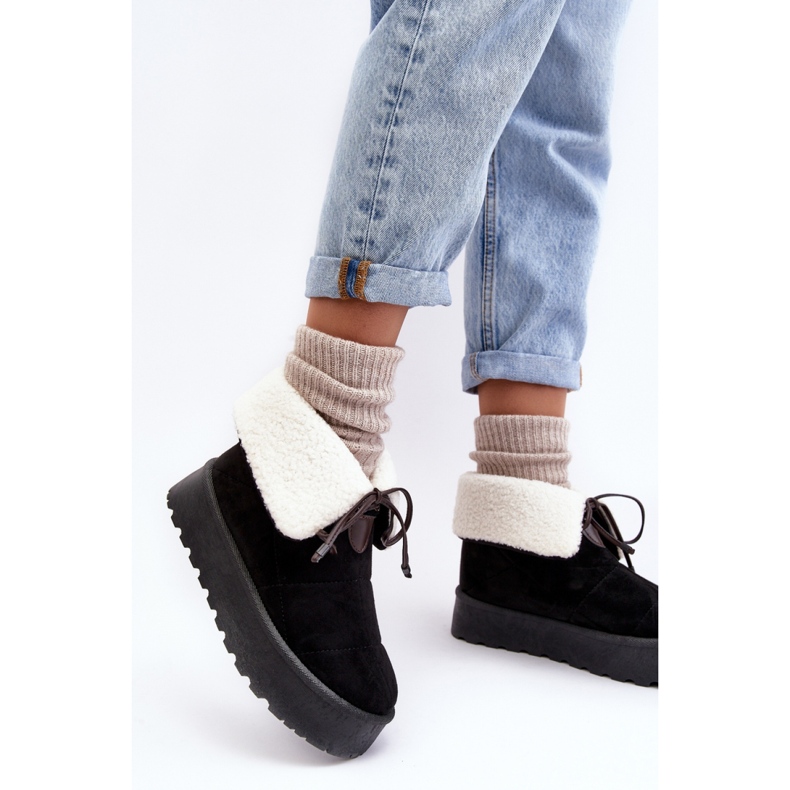 Sněhule Model Olimuka VL212P Black - Step in style černý 1