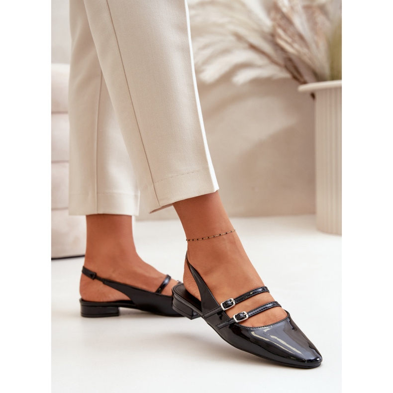 Step in style Balerínky Model Bialettia YK-05 Black - Krok ve stylu černý 1