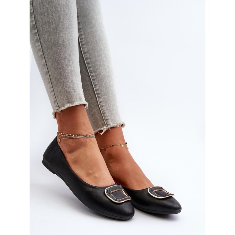 Step in style Balerínky Model Enicoria 9988-72 Black - Krok ve stylu černý 1